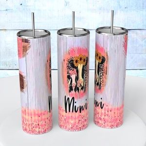 This listing is for ONE 20 OUNCE TUMBLER OUR TUMBLERS ARE NOT SILVER TOP